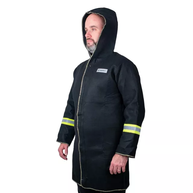 Kombinezon ognioodporny inSPORTline Sufipro ∙ do 800°C ∙ kaptur ∙ odblaskowe detale ∙ uniwersalny rozmiar