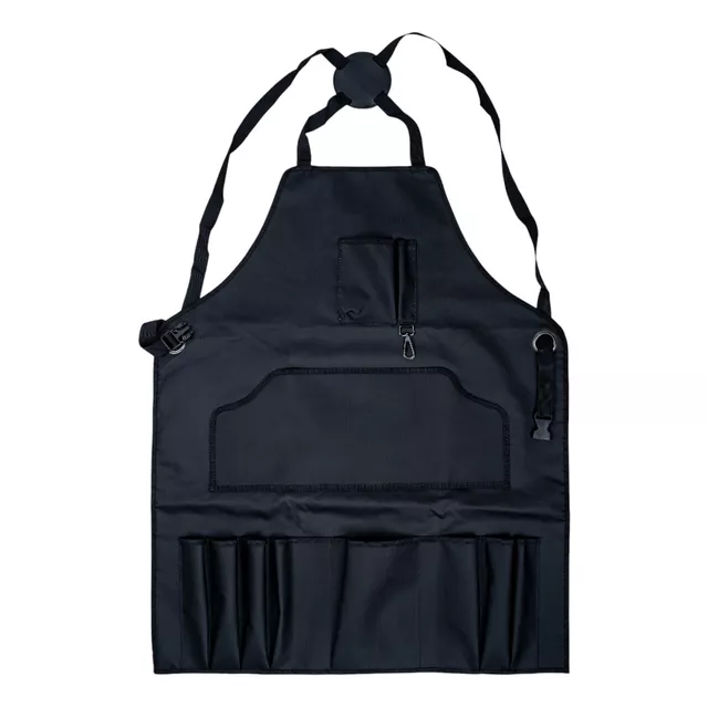 Fartuch do grilla inSPORTline Aphares 73x65 cm ∙ żaroodporny do 800°C ∙ pyłoszczelny ∙ kieszenie ∙ karabińczyk