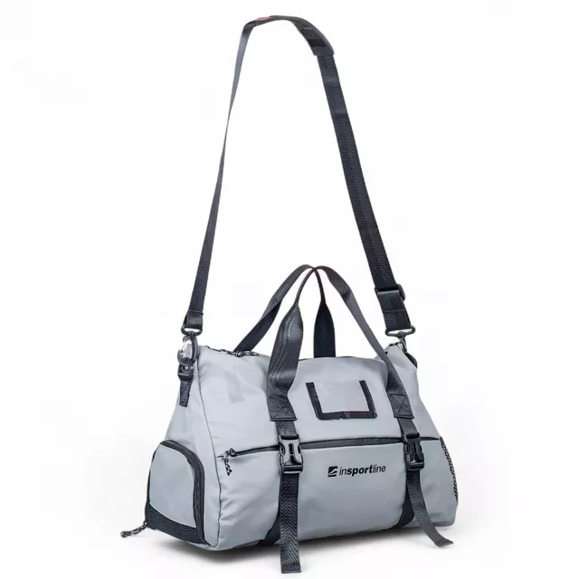 Torba sportowa inSPORTline Felicitta ∙ 25 l ∙ wodoodporny materiał ∙ przegroda na buty ∙ kieszeń na mokre rzeczy ∙ pasek na matę ∙ lekka 520 g