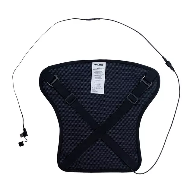 Nakładka grzewcza na siedzenie motocyklowe W-TEC HEATsaddle ∙ 3 poziomy grzania ∙ karbonowe włókna ∙ zasilanie USB ∙ 45-65°C ∙ antypoślizgowa
