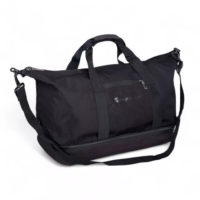 Torba sportowa inSPORTline Favorio ∙ 20 l ∙ oddzielna przegroda na buty ∙ liczne kieszenie ∙ wodoodporny materiał 600D ∙ lekka waga 490 g