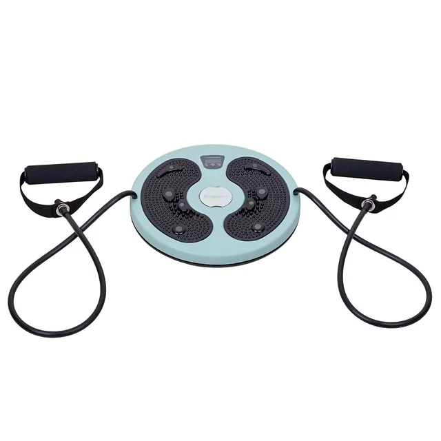 Twister obrotowy inSPORTline Twist Digital ∙ licznik LCD ∙ 2 ekspandery ∙ punkty magnetyczne ∙ średnica 28 cm ∙ nośność 90 kg