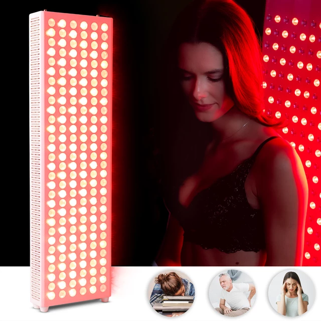 Panel podczerwieni LED lampa terapeutycza inSPORTline Brister - 180 LED - Biały - Biały