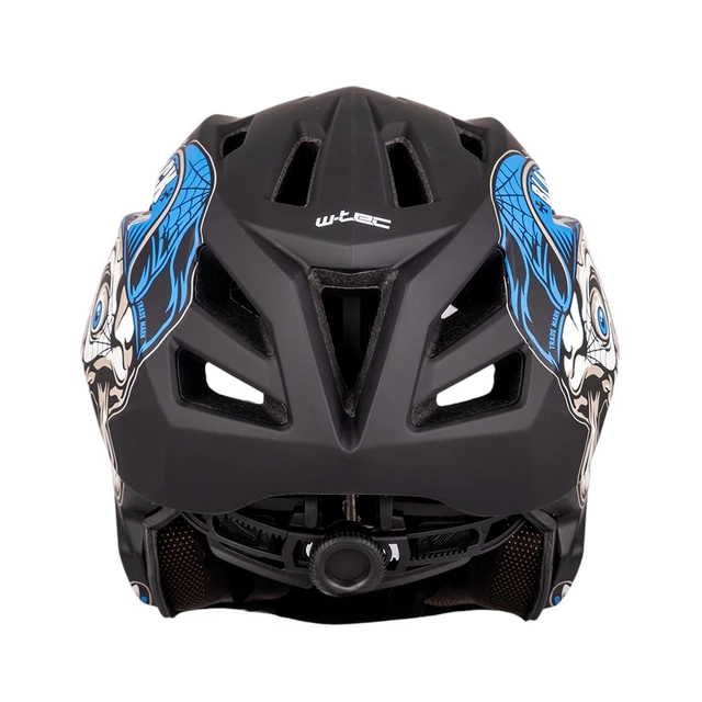 Kask Downhill na rower motor enduro zjazdowy W-TEC Delgada - Freestylowy błękit