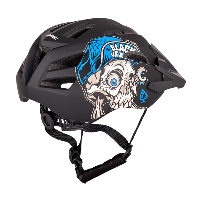 Kask Downhill na rower motor enduro zjazdowy W-TEC Delgada - Freestylowy błękit