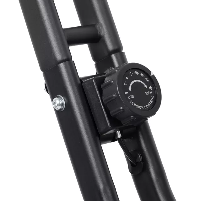 Rower treningowy składany inSPORTline Xbike Lite ∙ 16 poziomów obciążenia ∙ cicha praca ∙ kółka transportowe ∙ czujniki tętna