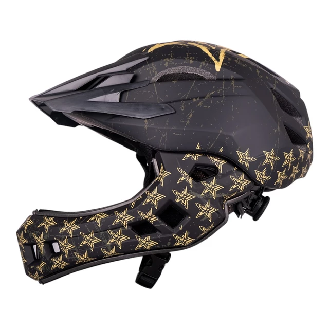 Kask Downhill na rower motor enduro zjazdowy W-TEC Delgada - Freestylowy błękit