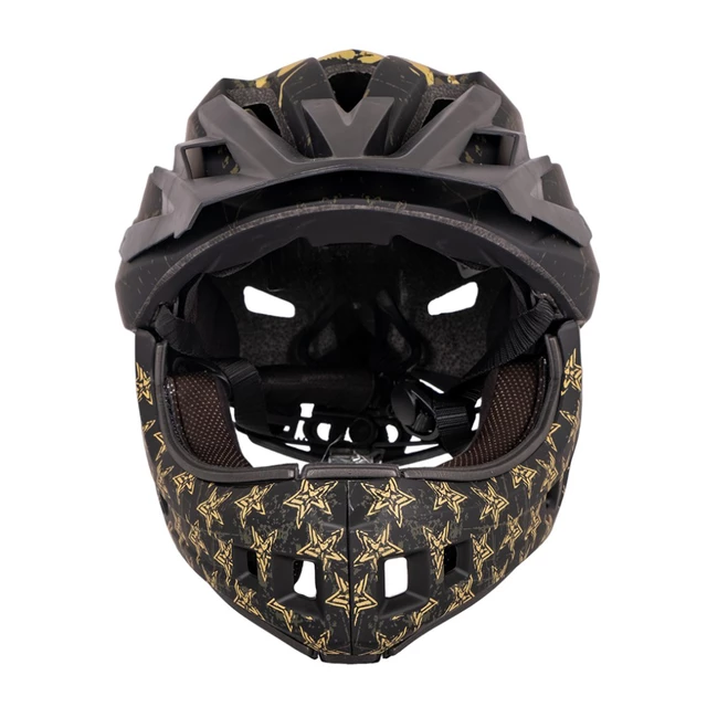 Kask Downhill na rower motor enduro zjazdowy W-TEC Delgada - Freestylowy błękit