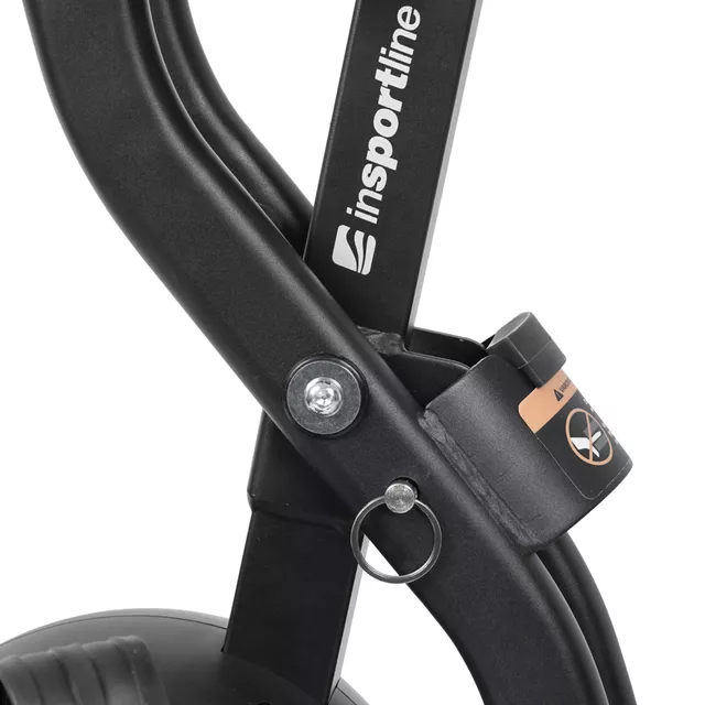 Rower treningowy składany inSPORTline Xbike Lite ∙ 16 poziomów obciążenia ∙ cicha praca ∙ kółka transportowe ∙ czujniki tętna