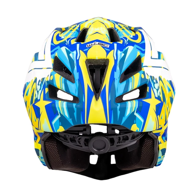 Kask Downhill na rower motor enduro zjazdowy W-TEC Delgada - Freestylowy błękit