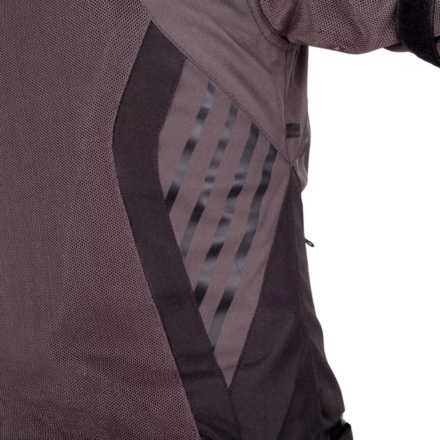 Letnia kurtka motocyklowa W-TEC Pelyes - szaro-fluo