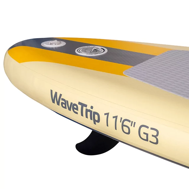 Paddleboard deska SUP z akcesoriami 350 cm inSPORTline WaveTrip 11'6" G3 - Żółty