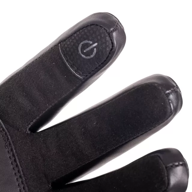 Skórzane rękawice motocyklowe W-TEC Imoleto - Czarny