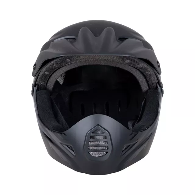 Kask downhillowy W-TEC Campanero US Flag ∙ zjazdowy ∙ full face/open face ∙ 17 otworów wentylacyjnych ∙ 2w1 ∙ skorupa ABS