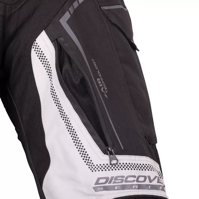 Męskie spodnie motocyklowe W-TEC Perguso - Czarny