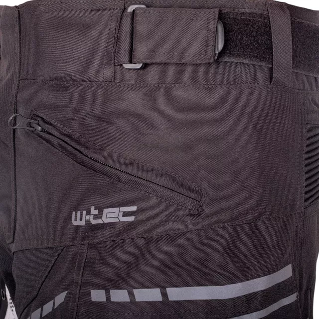 Męskie spodnie motocyklowe W-TEC Perguso - Czarny