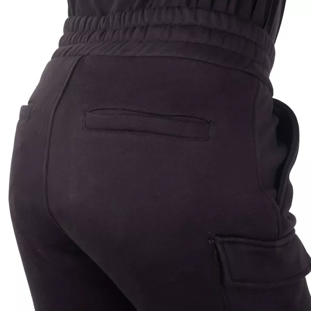 Męskie spodnie motocyklowe wygodne joggery W-TEC Askew - Czarny