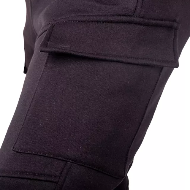 Męskie spodnie motocyklowe wygodne joggery W-TEC Askew - Czarny