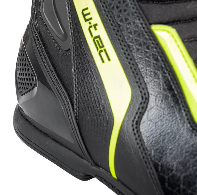 Męskie buty motocyklowe W-TEC GlamCE - Czarny-fluo żółty