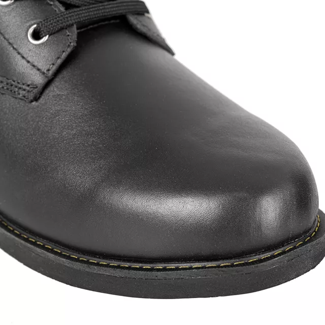 Męskie skórzane buty motocyklowe W-TEC Benga - Czarny