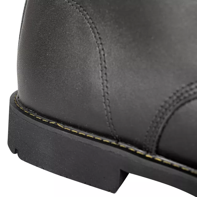 Męskie skórzane buty motocyklowe W-TEC Benga - Czarny