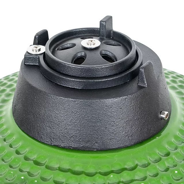 Ceramiczny grill kamado inSPORTline Pyrexo 18" ∙ termometr ∙ bambusowe półki ∙ kółka transportowe ∙ pokrowiec ochronny