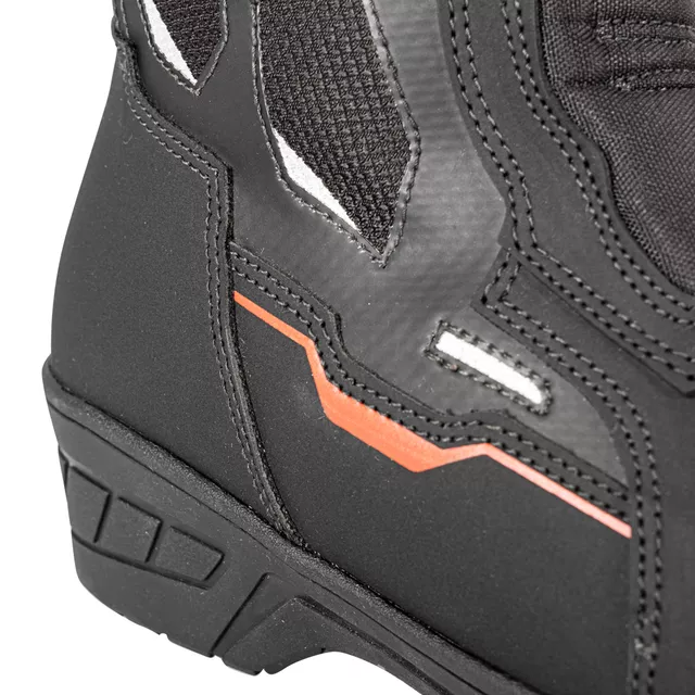 Damskie buty motocyklowe W-TEC Moanna - Czarno-czerwony