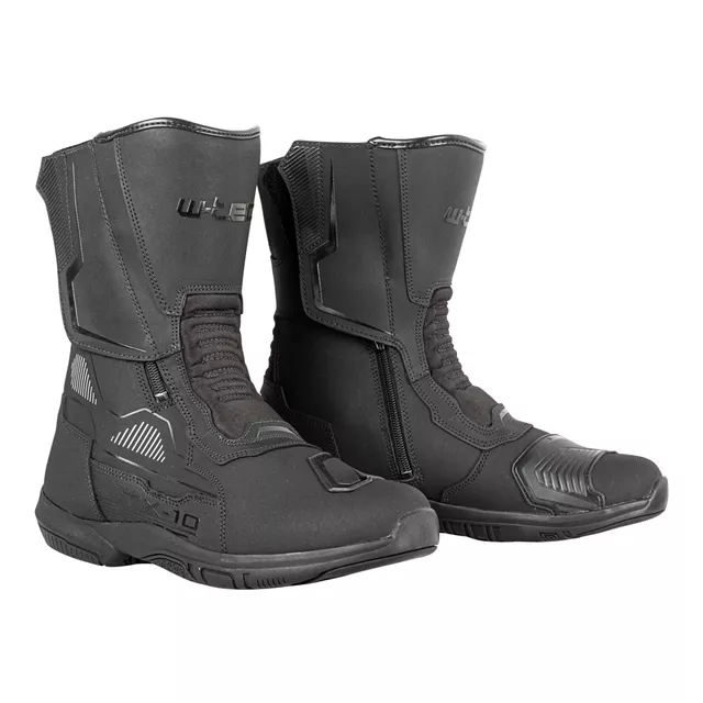Męskie buty motocyklowe W-TEC Tixten - Czarny - Czarny