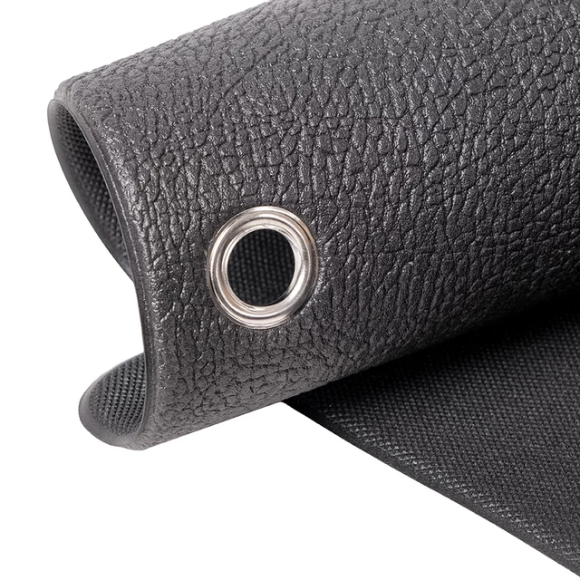 Mata do ćwiczeń inSPORTline Aero Advance 180x60 cm z otworami - Czarny