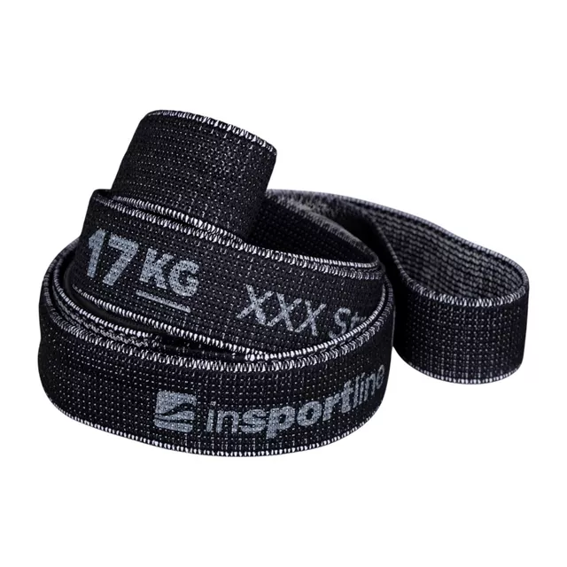 Guma oporowa (opaska) do ćwiczeń inSPORTline Rand XXX Strong ∙ 208 × 3,3 cm ∙ opór do 17 kg