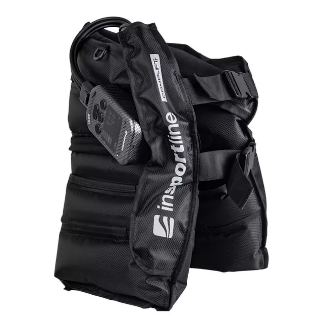 Kompresyjne spodenki masujące inSPORTline Complift ∙ 5 komór powietrznych ∙ 4 tryby masażu ∙ 6 stopni intensywności ∙ akumulator 90 min