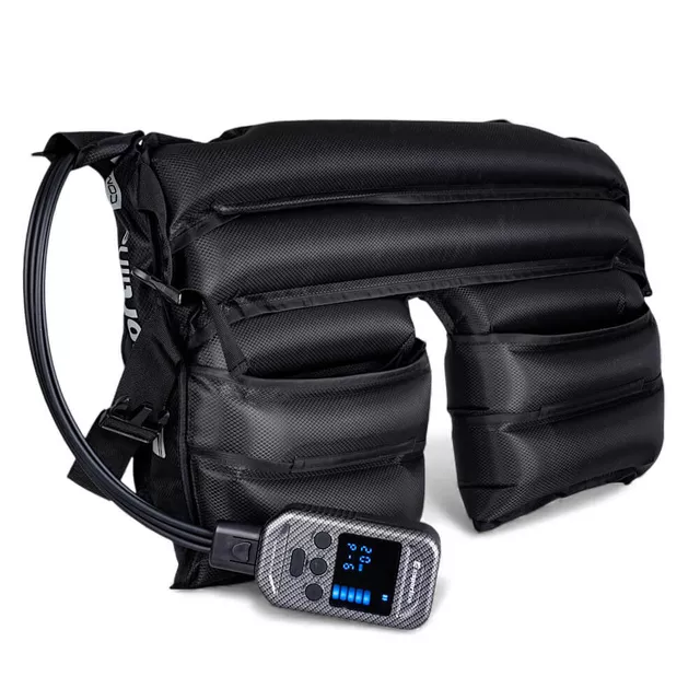 Kompresyjne spodenki masujące inSPORTline Complift ∙ 5 komór powietrznych ∙ 4 tryby masażu ∙ 6 stopni intensywności ∙ akumulator 90 min