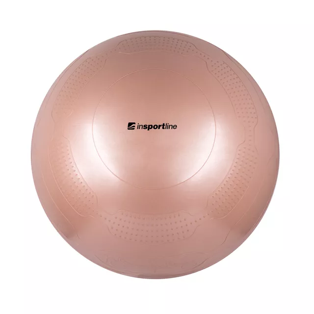 Piłka gimnastyczna fitness inSPORTline Stretch Ball 65 cm - Czarny