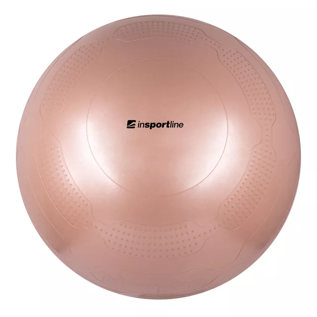 Piłka gimnastyczna fitness inSPORTline Stretch Ball 75 cm - mus mokka