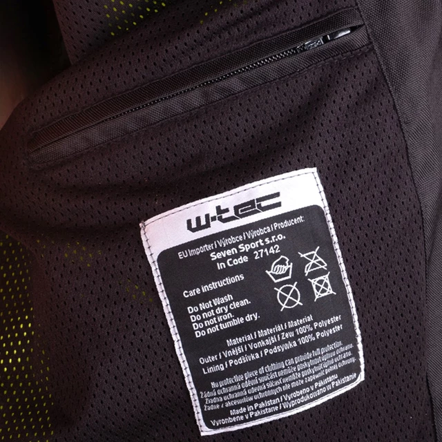 Letnia kurtka motocyklowa W-TEC Dexter - Czarno-zielony