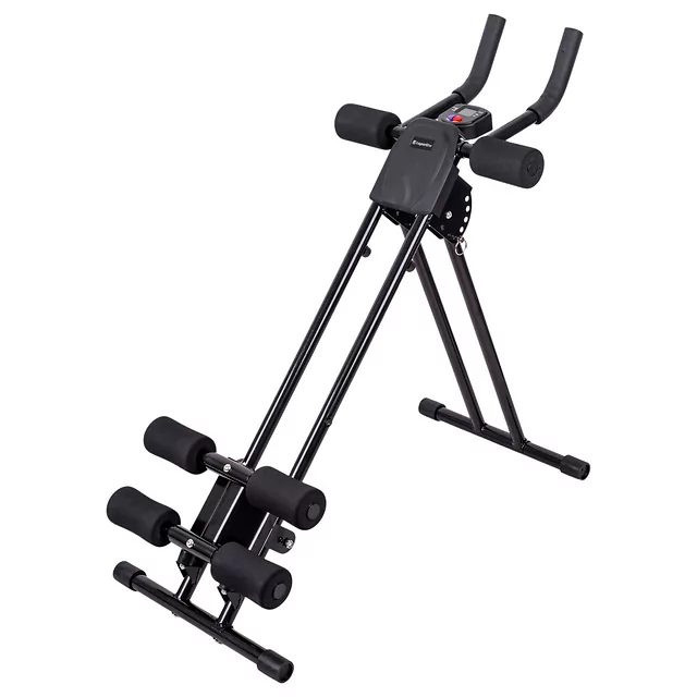 Trenażer mięśni brzucha inSPORTline Ab Lifter Evo ∙ 5 poziomów trudności ∙ wyświetlacz led ∙ nośność 100 kg ∙ mechanizm składania