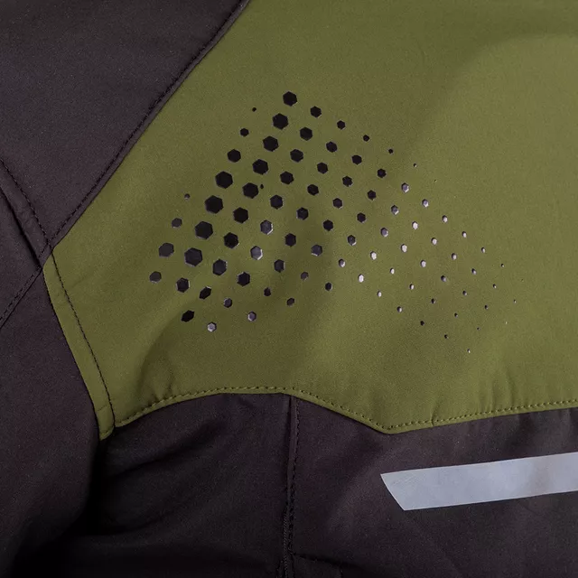 Męska softshellowa kurtka motocyklowa W-TEC Annorack - Czarny