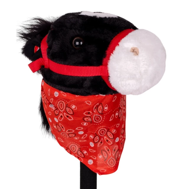 Hobby Horse koń na kiju z dźwiękiem inSPORTline Ferdino - Beżowy