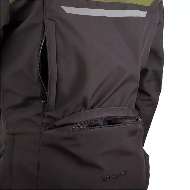 Męska softshellowa kurtka motocyklowa W-TEC Annorack - Czarny