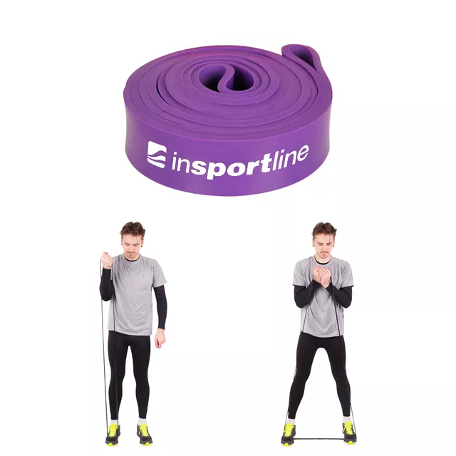 Guma oporowa do ćwiczeń inSPORTline Hangy Medium 204x3,2 cm / 18 kg