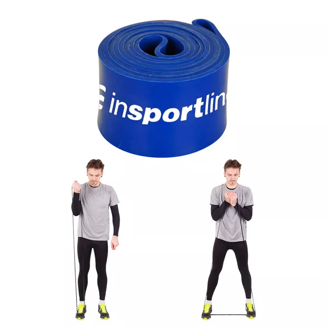 Guma oporowa do ćwiczeń inSPORTline Hangy X-Heavy 204x6,5 cm / 45 kg