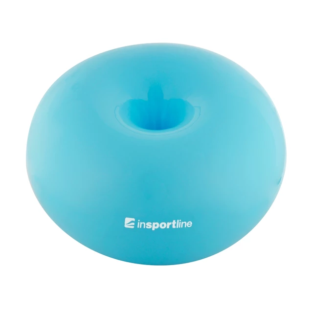 Trener równowagi do fitness inSPORTline Donut Ball - Niebieski - Niebieski
