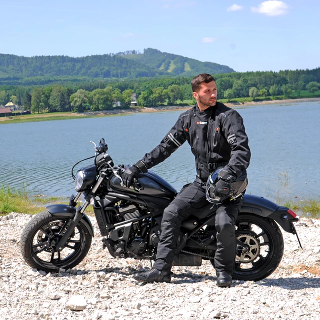 Kask motocyklowy W-TEC NK-850 otwierany + BLENDA - Biały błyszczący