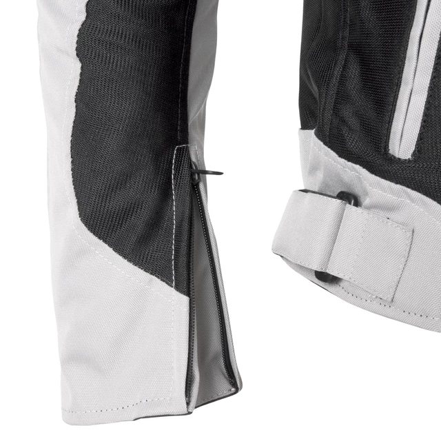 Męska kurtka motocyklowa W-TEC Ventex - Jasnoszary