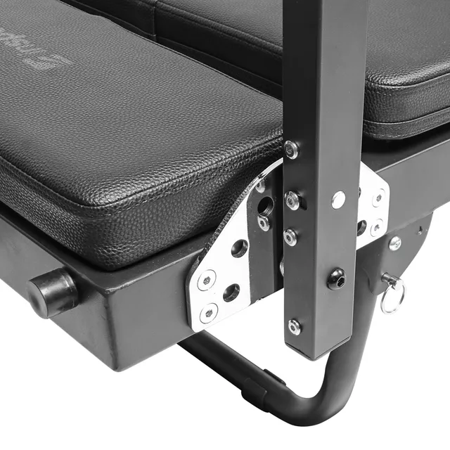 Reformer inSPORTline Auraler do pilatesu ∙ podwójny opór sprężynowy ∙ max wysokość 200 cm ∙ solidna konstrukcja ∙ podłokietniki regulowane ∙ składany