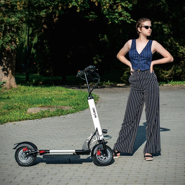 Składania hulajnoga elektryczna W-TEC Tendeal 700W 10" - Biały