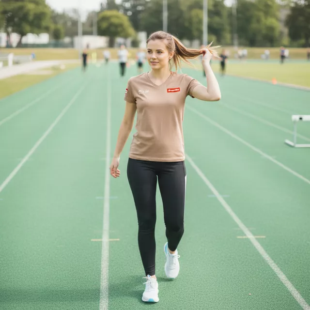 Koszulka damska inSPORTline Signature ∙ 100% bawełna ∙ wygodny krój ∙ duże logo na plecach