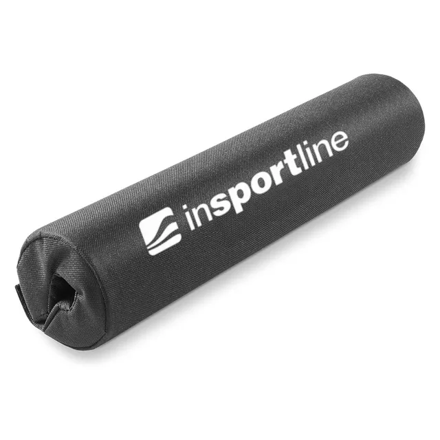 Ochraniacz gryfu inSPORTline Enberoll ∙ pianka NBR 2,5 cm ∙ tkanina Oxford ∙ zapięcie na rzep ∙ waga 210 g ∙ pasuje na gryf 3 cm