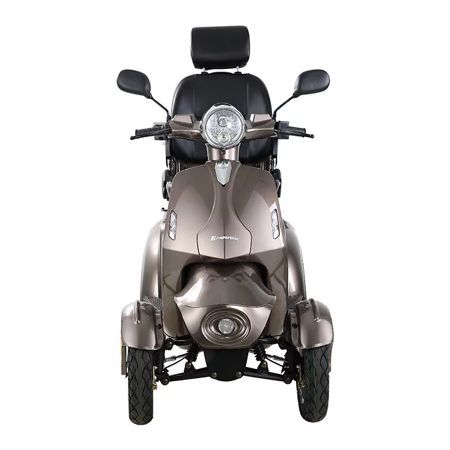 Czterokołowy skuter-wózek elektryczny inSPORTline Antun ∙ 1000 W ∙ zasięg do 50 km ∙ nośność 150 kg - Czarny