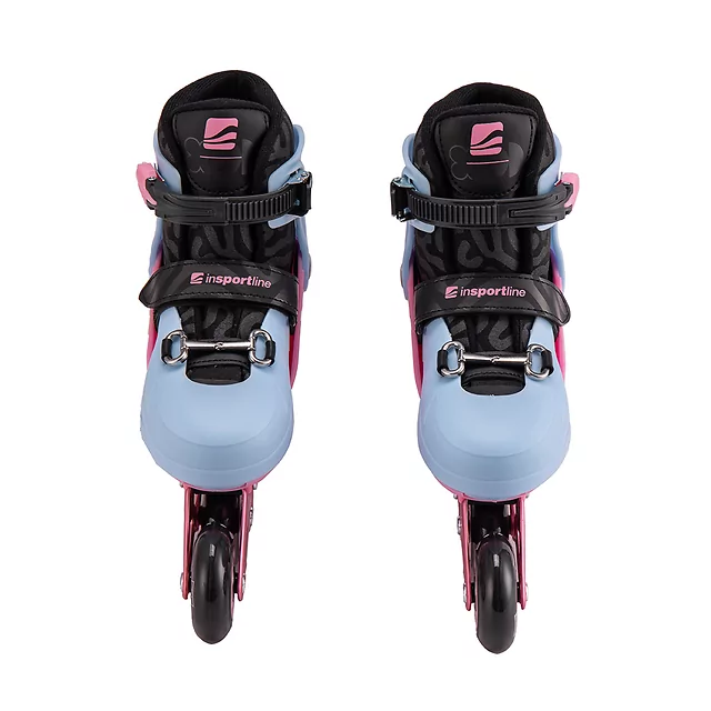 Regulowane rolki / wrotki / łyżwy 4w1 inSPORTline Fourtuna ∙ ABEC-7 ∙ unisex ∙ MicroLock ∙ AdjusTouch ∙ Safety Ankle